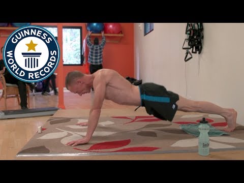 Most push ups in one hour - Guinness World Records